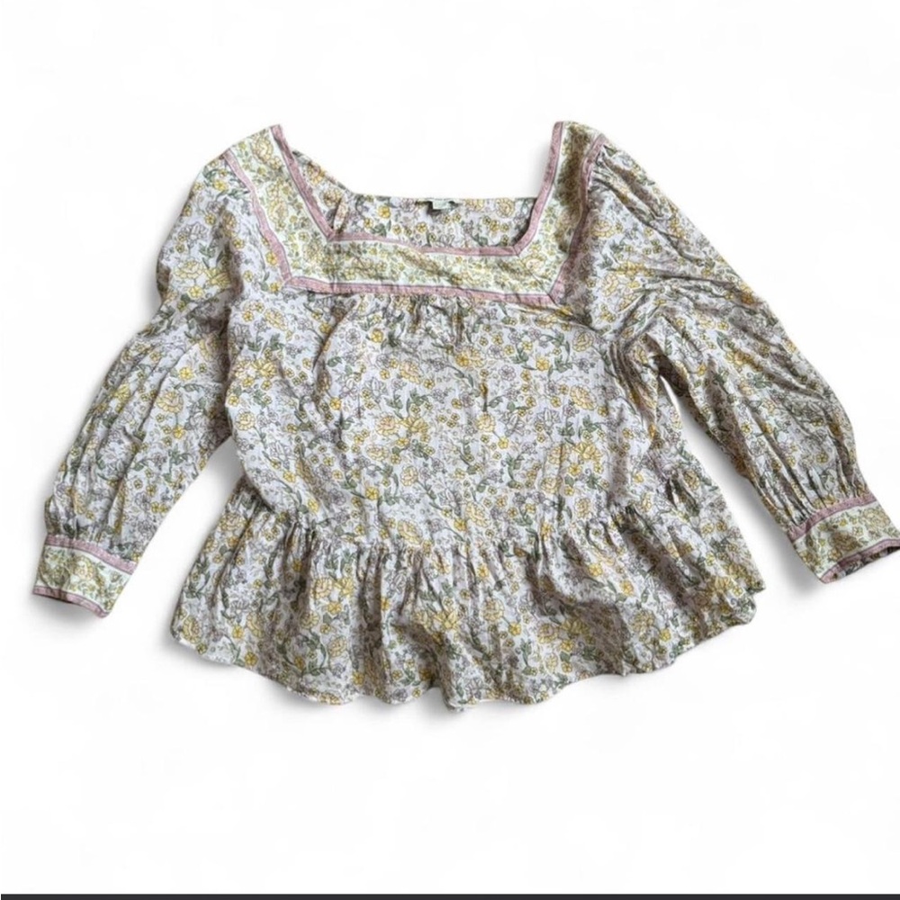 American Eagle Outfitters Floral Blouse - Pink